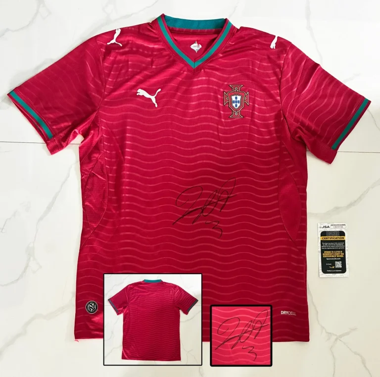 Pepe Signed Jersey Portugal JSA 3 COA