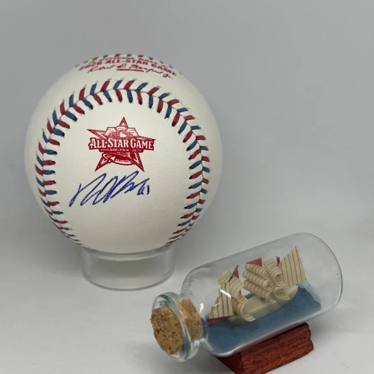 Riley O'Brien signed Rawlings 2026 All Star Game Logo Baseball JSA Auto A4547
