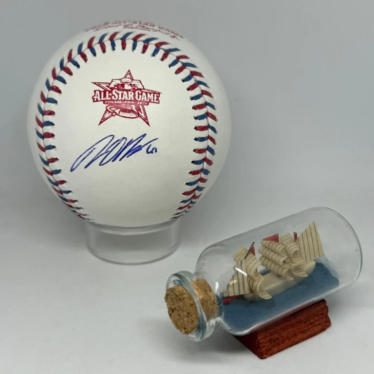 Riley O'Brien signed Rawlings 2026 All Star Game Logo Baseball JSA Auto A4548