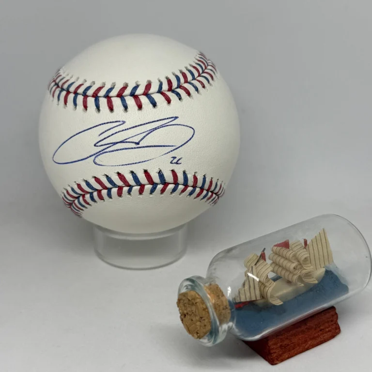 Chase Burns signed Rawlings 2026 All Star Game Logo Baseball JSA Auto A4549