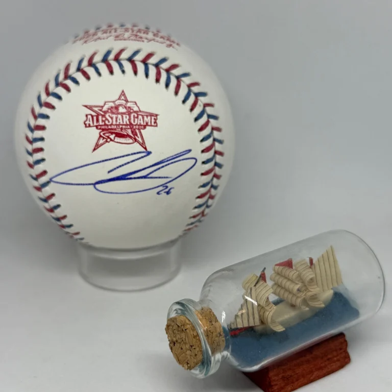Chase Burns signed Rawlings 2026 All Star Game Logo Baseball JSA Auto A4550