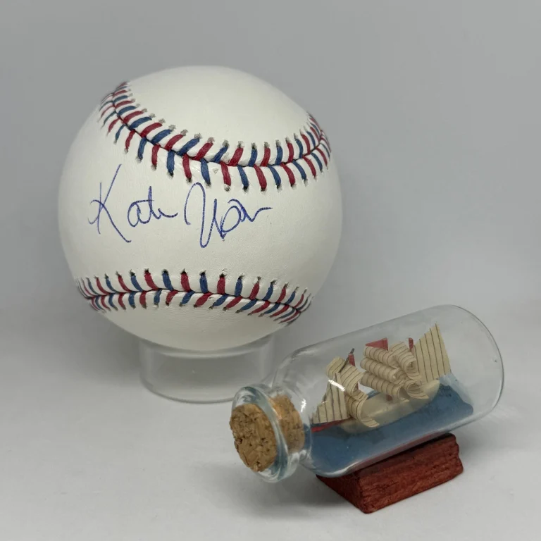 Kate Upton signed Rawlings 2026 All Star Game Logo Baseball JSA COA Auto A4540
