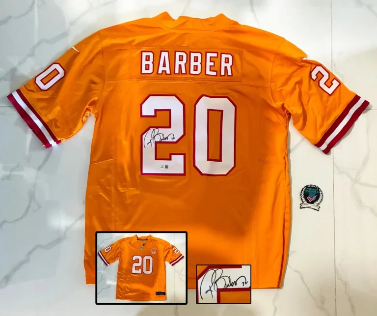 Ronde Barber Signed Jersey Tampa Bay Buccaneers Beckett BAS 2 COA