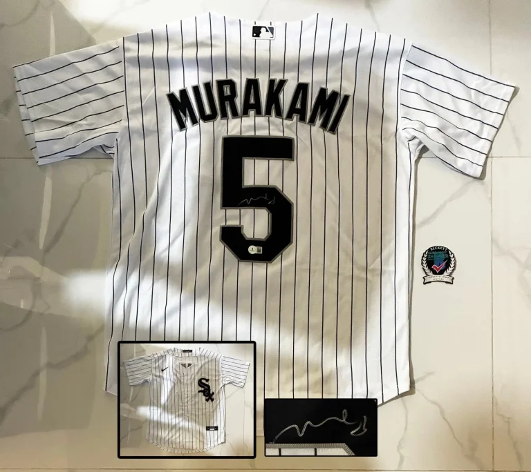 Munetaka Murakami Signed Jersey Chicago White Sox Beckett BAS COA