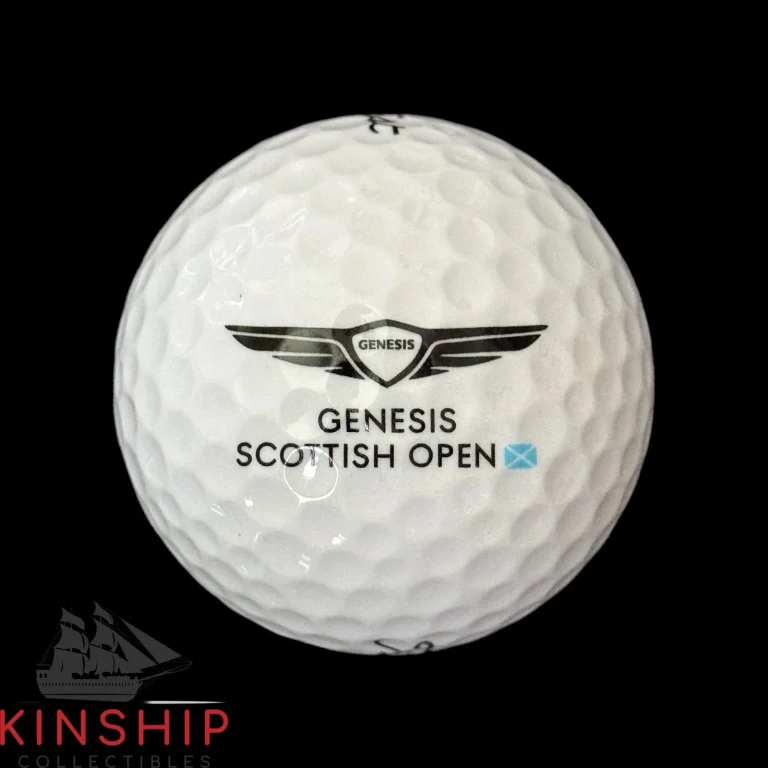 Genesis Scottish Open Logo Titleist Golf Ball PGA Tour Unsigned UQTY