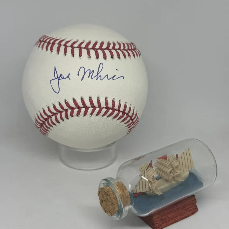 Joey Merlino signed Rawlings OML Baseball JSA COA Mobster Auto A4599