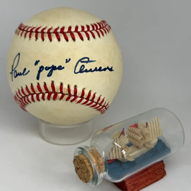 Paul Owens signed Rawlings ONL Baseball JSA COA Phillies Inscribed Auto A4608