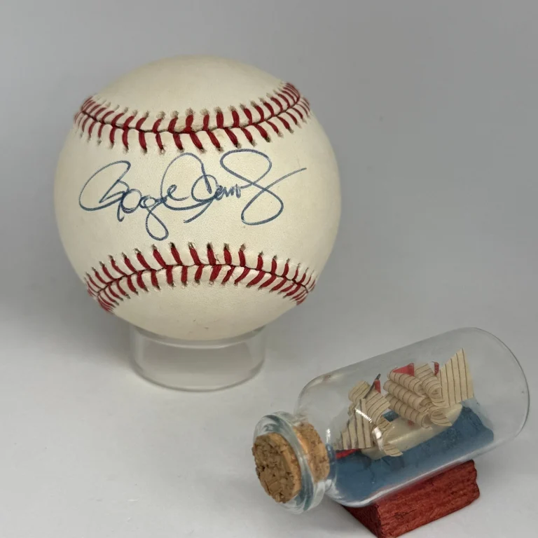 Roger Clemens signed Rawlings OAL Baseball JSA COA Vintage Red Sox Auto A4617
