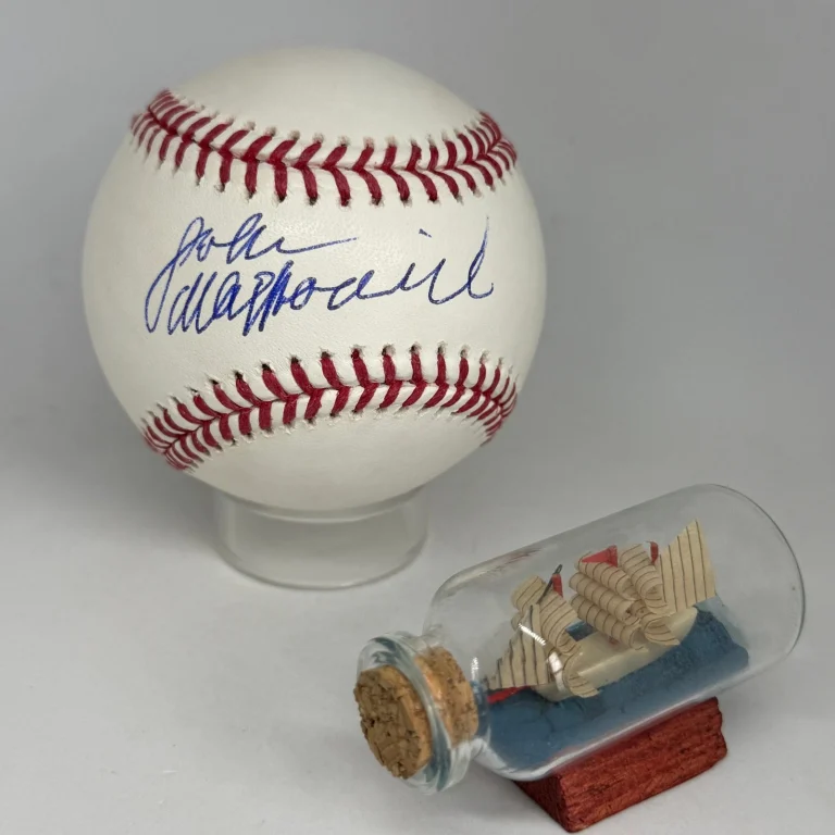 John Malkovich signed Rawlings OML Baseball JSA COA Rare Actor Auto A4619