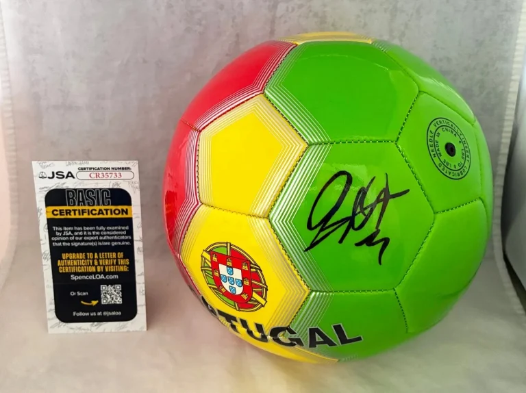 Pepe Signed Soccer Ball Portugal JSA COA
