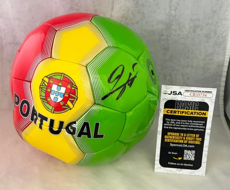 Pepe Signed Soccer Ball Portugal JSA 1 COA