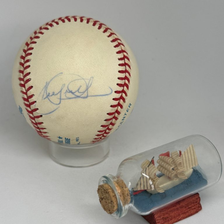Kirby Puckett signed Rawlings OAL Baseball JSA LOA Twins HOF Auto A4645