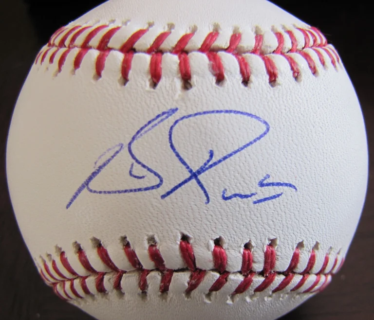 BEN REVERE  PHILADELPHIA PHILLIES    SIGNED OML BASEBALL