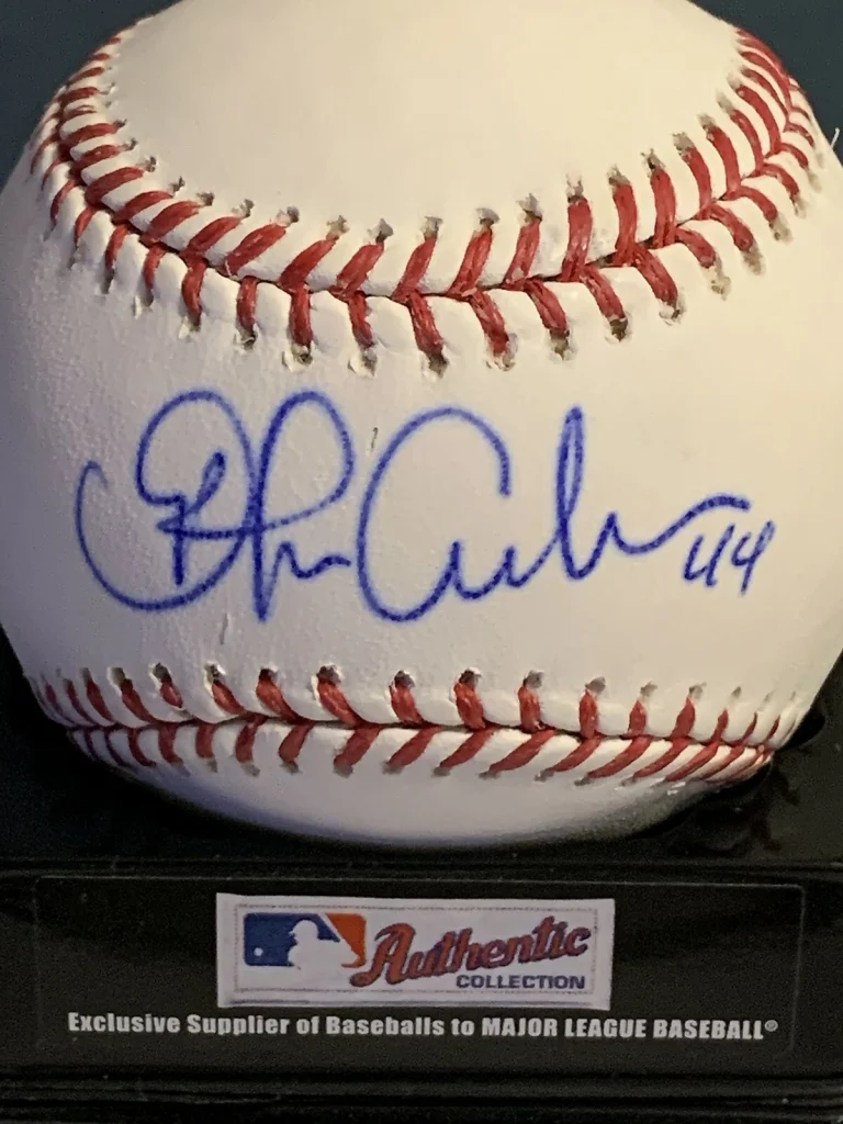 ORLANDO CABRERA  BOSTON RED SOX / MONTREAL EXPOS     SIGNED OML BASEBALL