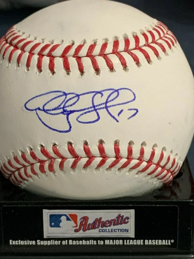 AUBREY HUFF  SAN FRANCISCO GIANTS   SIGNED OML BASEBALL