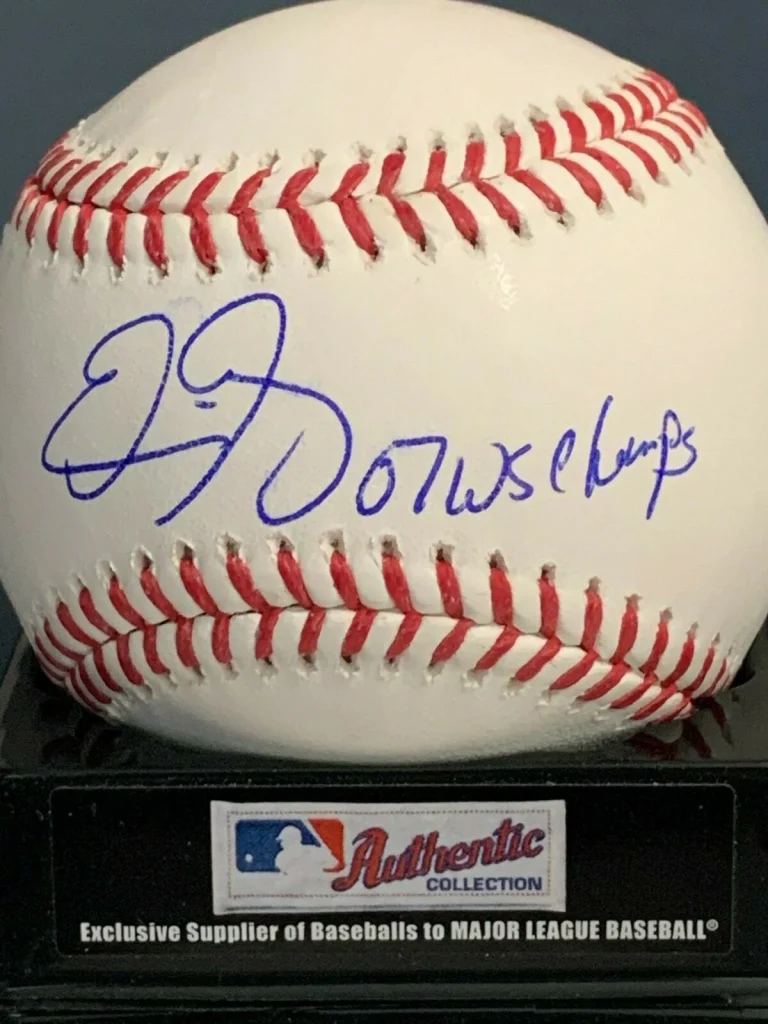 ERIC GAGNE  BOSTON RED SOX  07 WS CHAMPS   SIGNED OML  BASEBALL