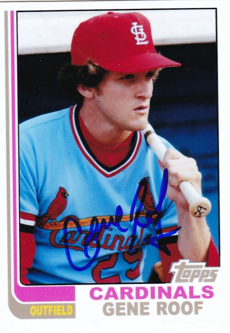 GENE ROOF  ST. LOUIS CARDINALS  1982 STYLE CUSTOM CARD