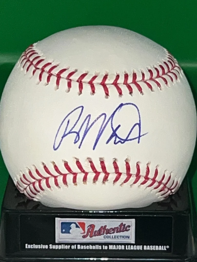 ROBIN VENTURA  NEW YORK METS / CHICAGO WHITE SOX  SIGNED OML BASEBALL