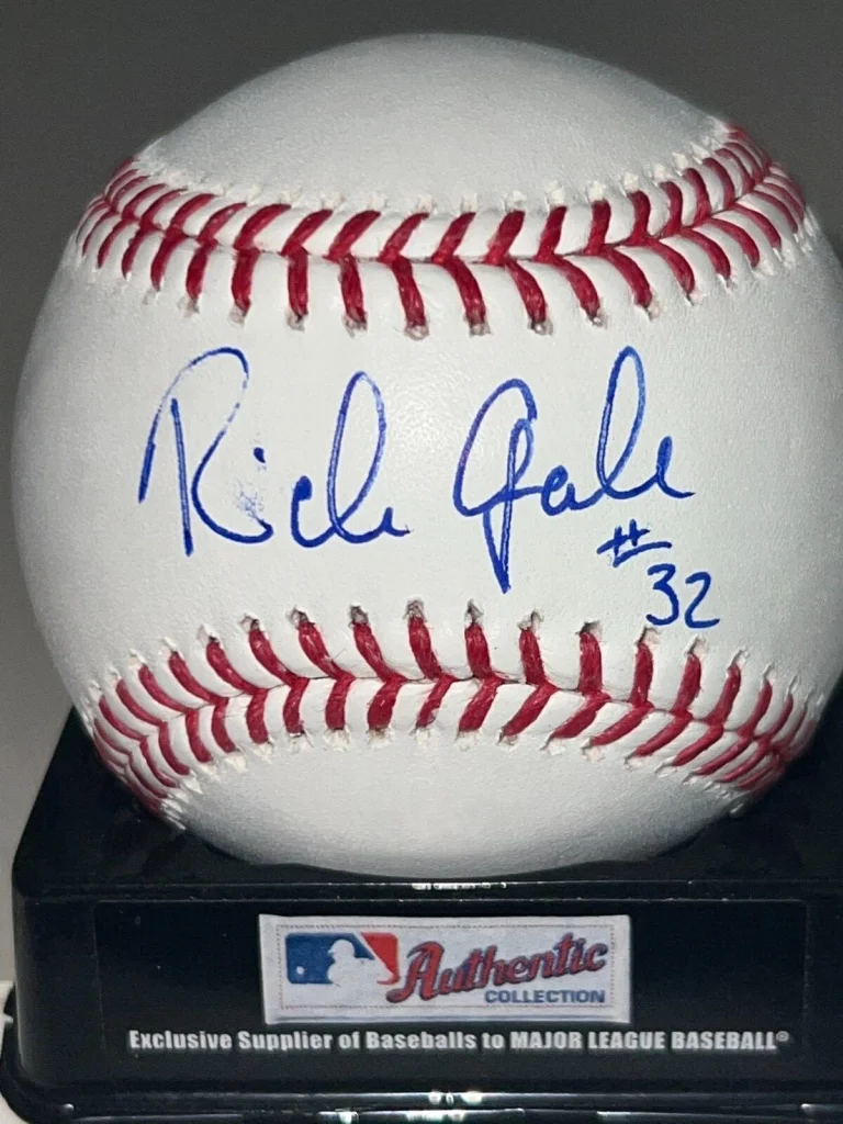 RICH GALE  BOSTON RED SOX / SAN FRANCISGO GIANTS   SIGNED OML BALL