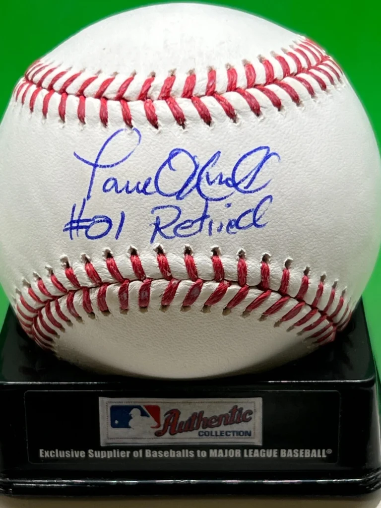 PAUL O'NEILL NEW YORK YANKEES  #21 RETIRED  SIGNED OML BASEBALL