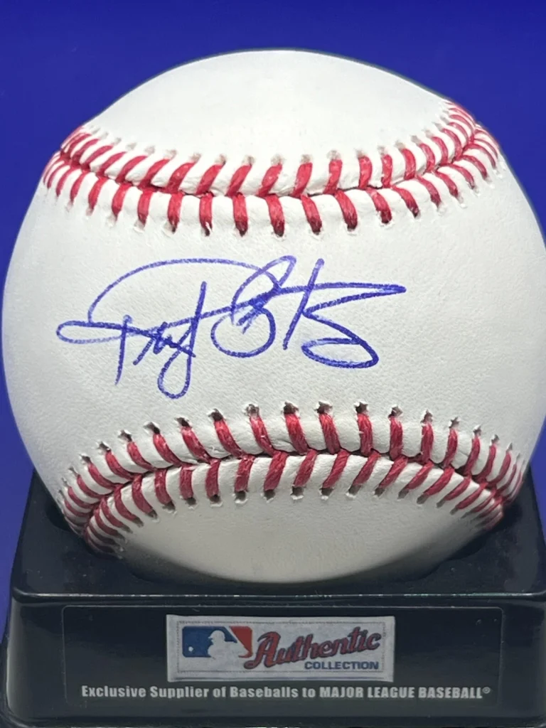 RICKY GUTIERREZ  METS / CUBS, INDIANS / ASTROS / PADRES  SIGNED OML BASEBALL