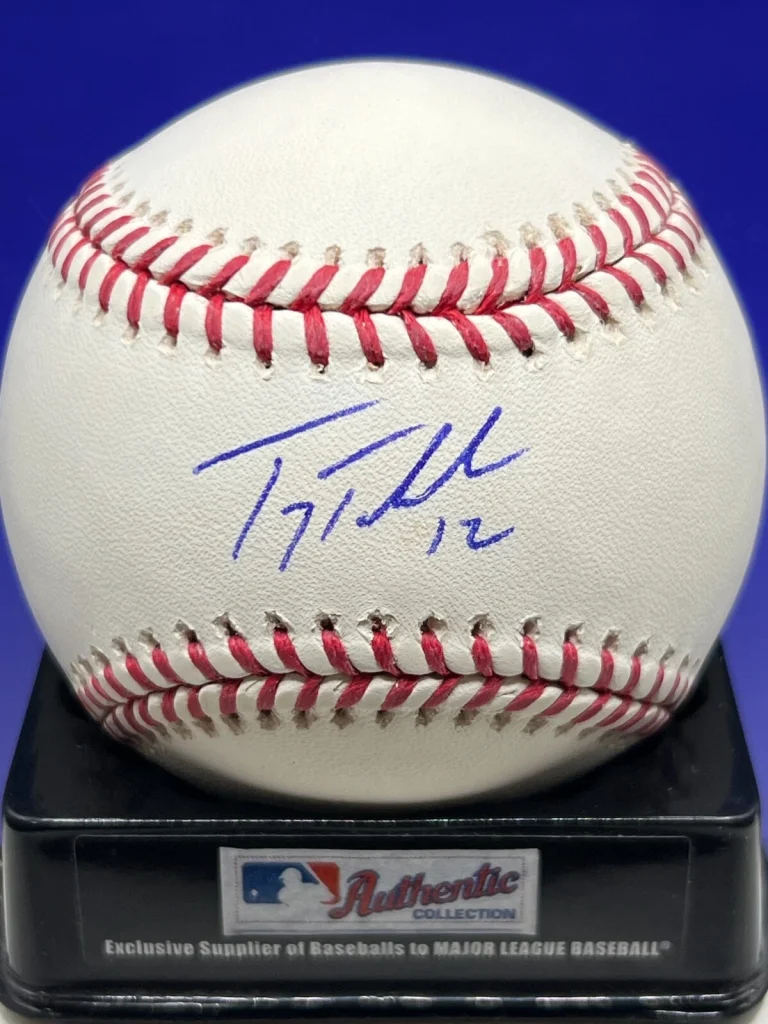 TROY TULOWITZKI NEW YORK YANKEES  BECKETT AUTHENTICATED SIGNED OML BASEBALL