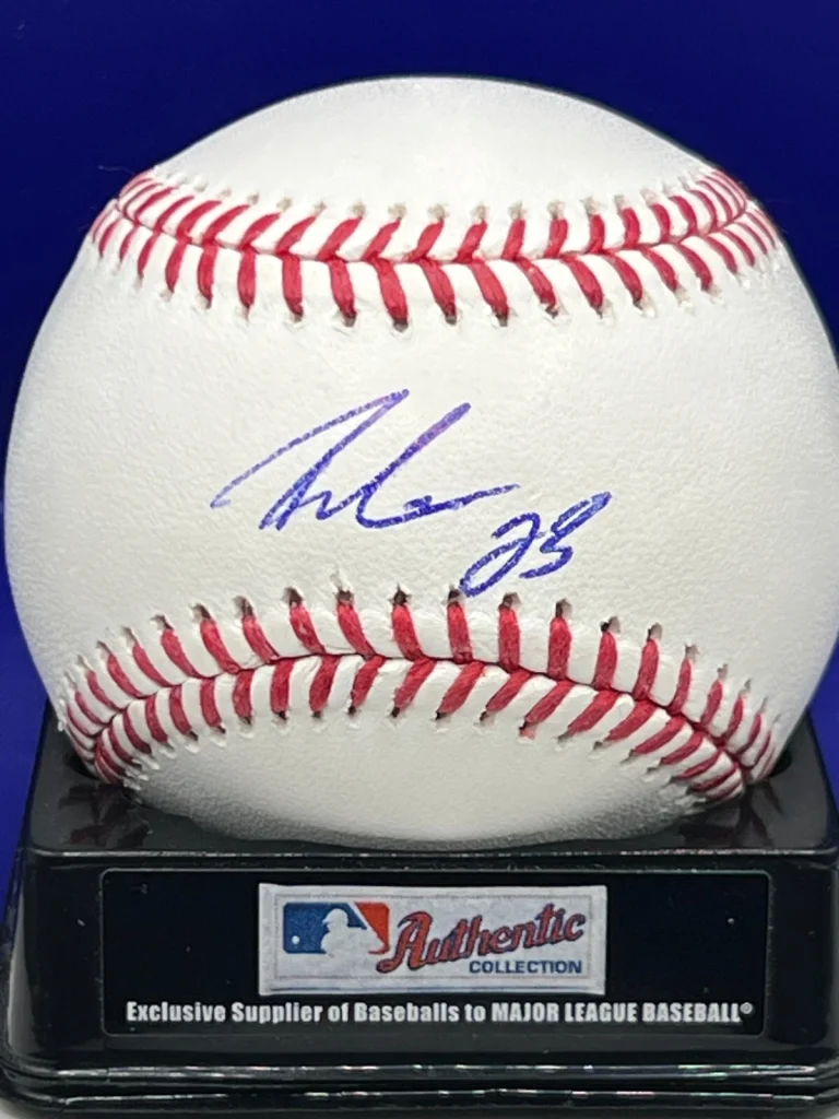 ROYCE LEWIS MINNESOTA TWINS  SIGNED OML BASEBALL