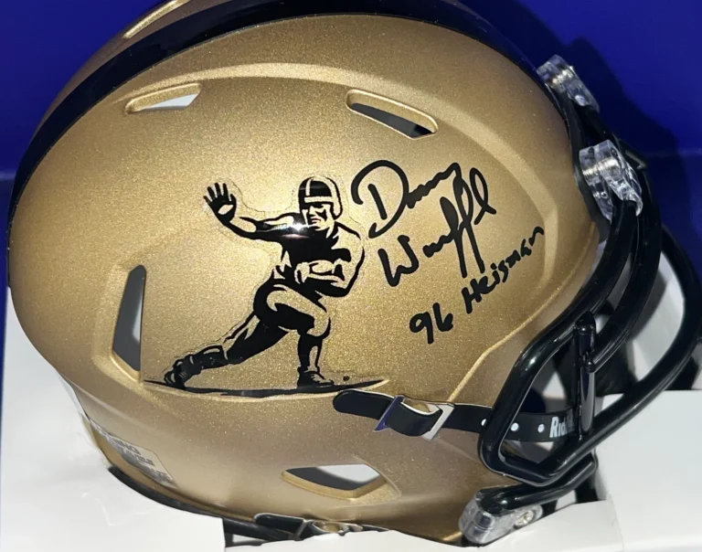 DANNY WUERFFEL FLORIDA GATORS 96 HEISMAN BECKETT HEISMAN SIGNED MINI