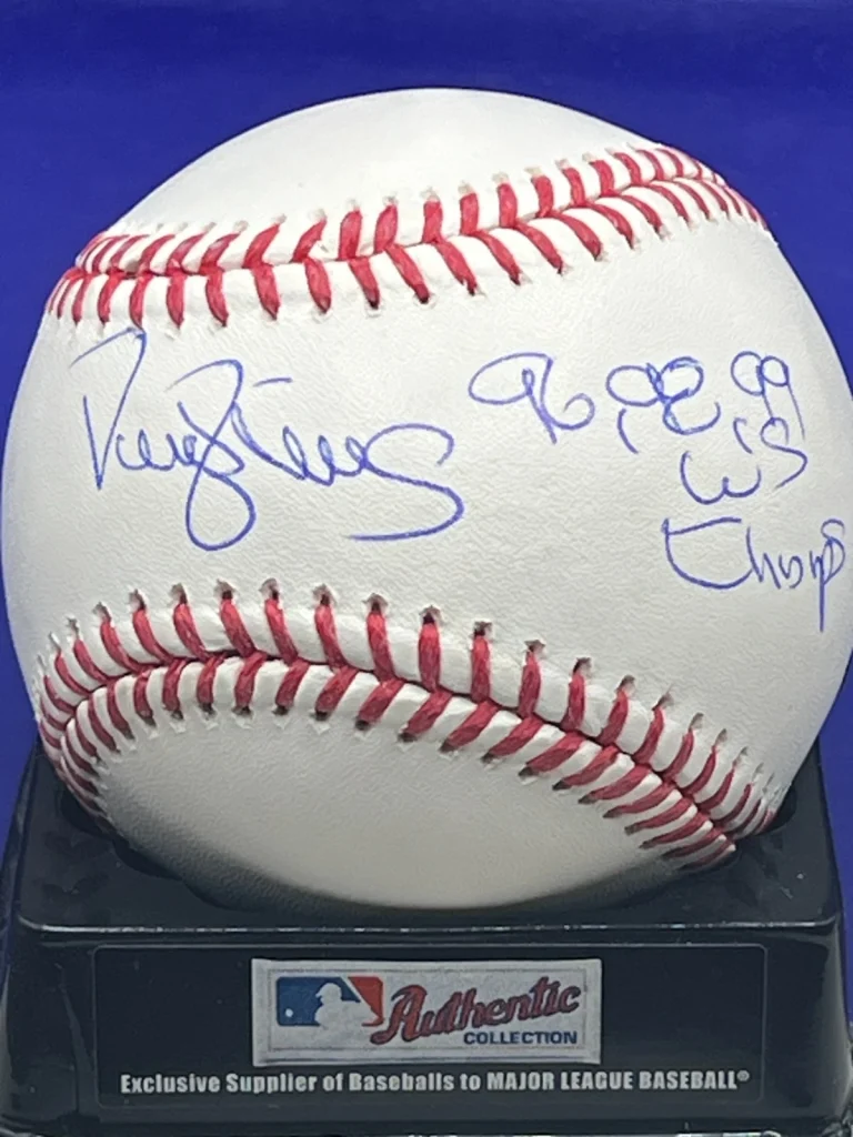 DARRYL STRAWBERRY NEW YORK YANKEES 96,98,99 WS CHAMPS BECKETT SIGN OML BASEBALL