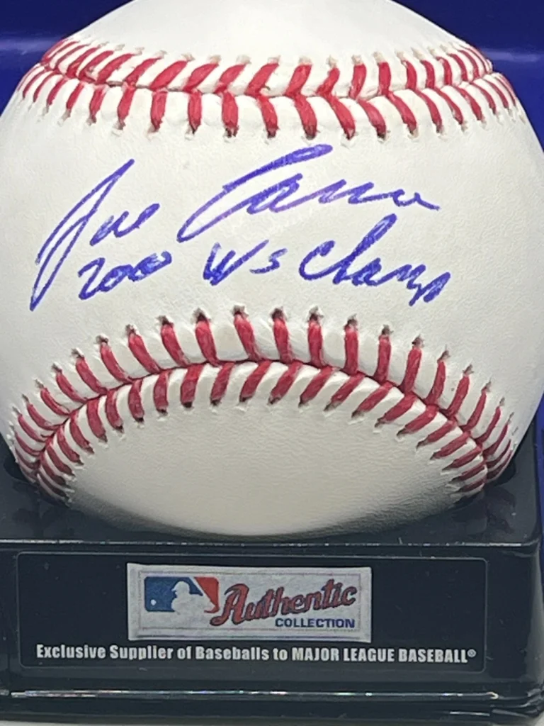 JOSE CANSECO NEW YORK YANKEES 2000 WS CHAMPS  BECKETT SIGNED OML BASEBALL