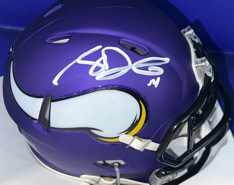SAM DARNOLD MINNESOTA VIKINGS FANATICS SIGNED MINI HELMET