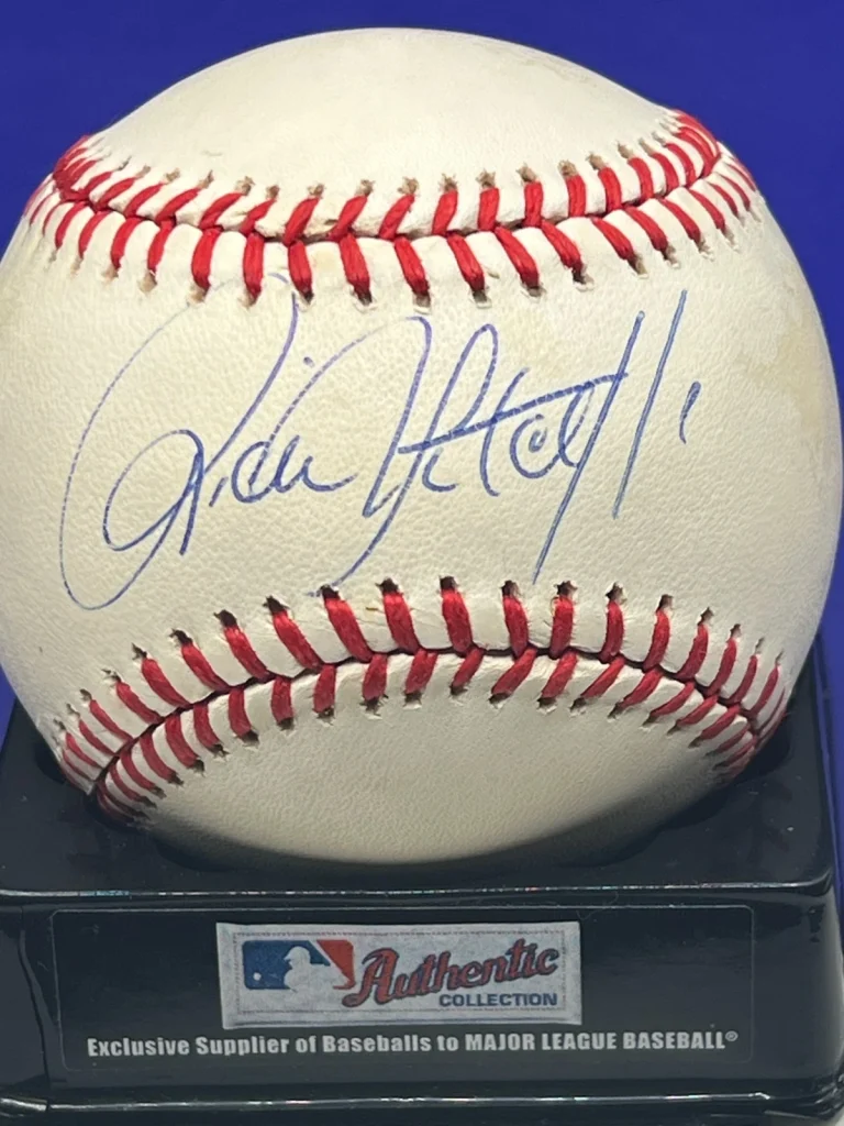RICK SUTCLIFFE CHICAGO CUBS / LOS ANGELES DODGERS SIGNED NL OML BASEBALL