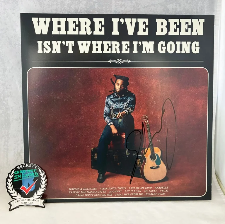 Shaboozey Signed Vinyl LP Album Isn't Where I'm Going Beckett BAS 1 COA