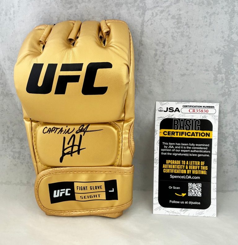Josh Hokit Signed UFC Glove Captain JK JSA COA