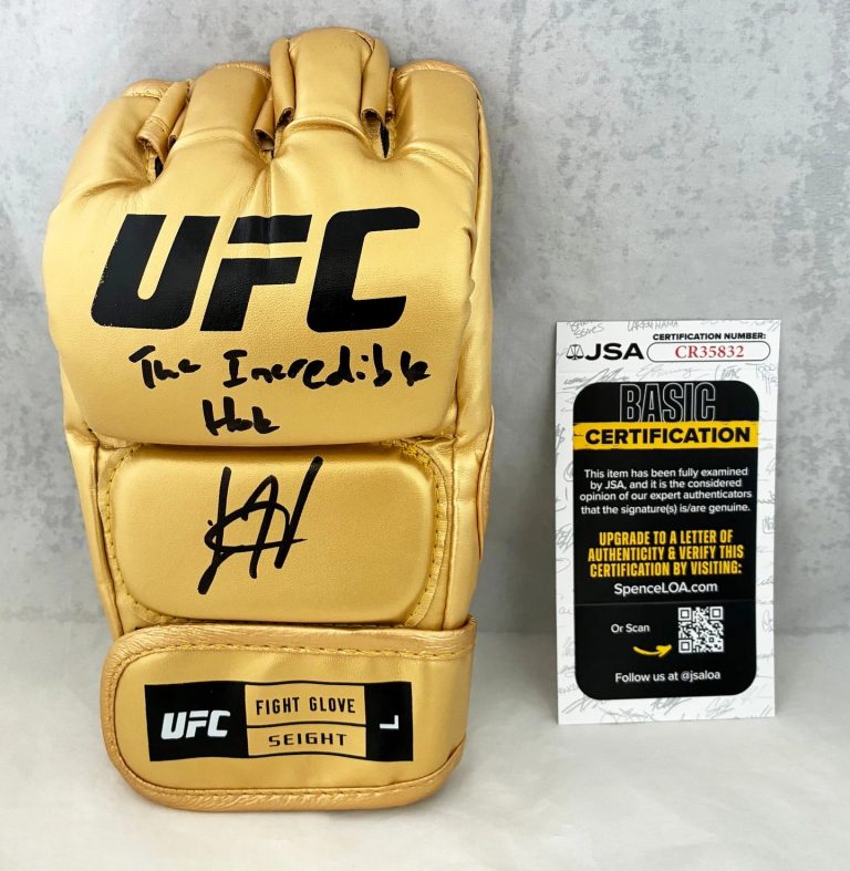 Josh Hokit Signed UFC Glove The Incredible Hok JSA COA