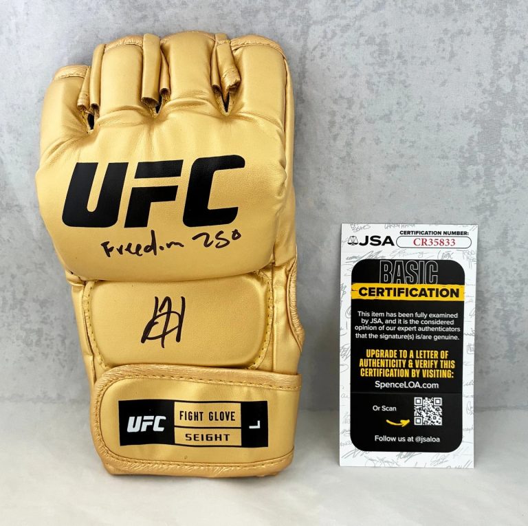 Josh Hokit Signed UFC Glove Freedom 250 JSA 2 COA
