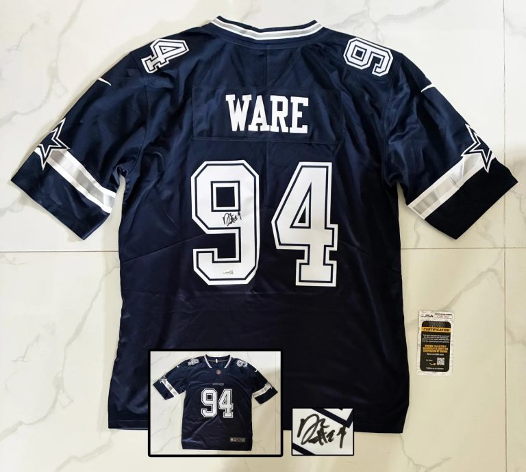 Demarcus Ware Signed Jersey Dallas Cowboys JSA COA
