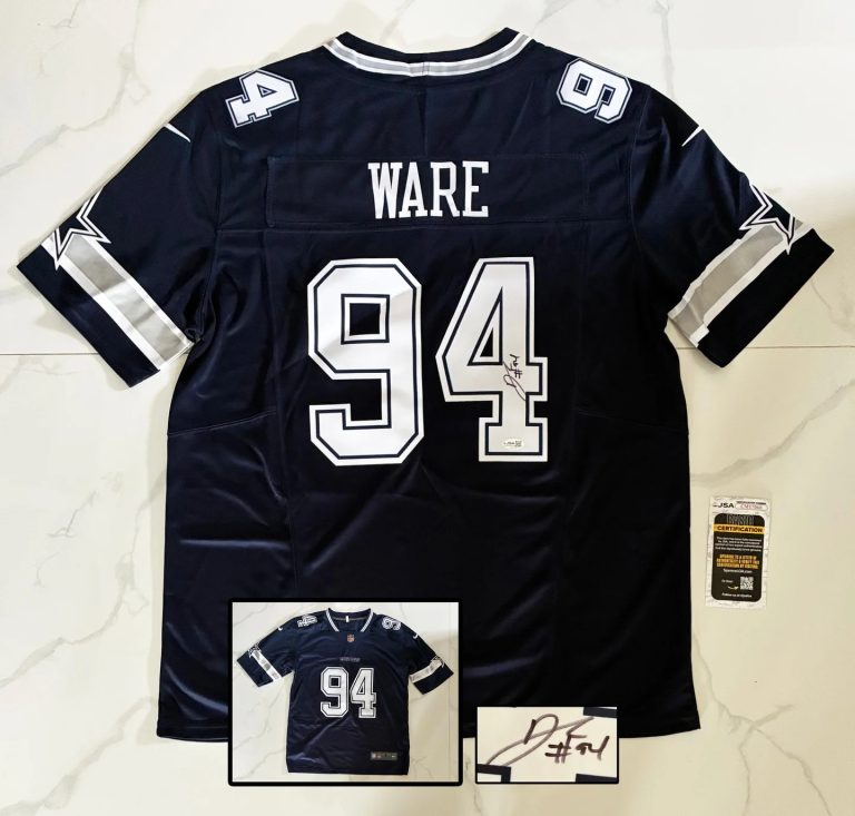 Demarcus Ware Signed Jersey Dallas Cowboys JSA 1 COA