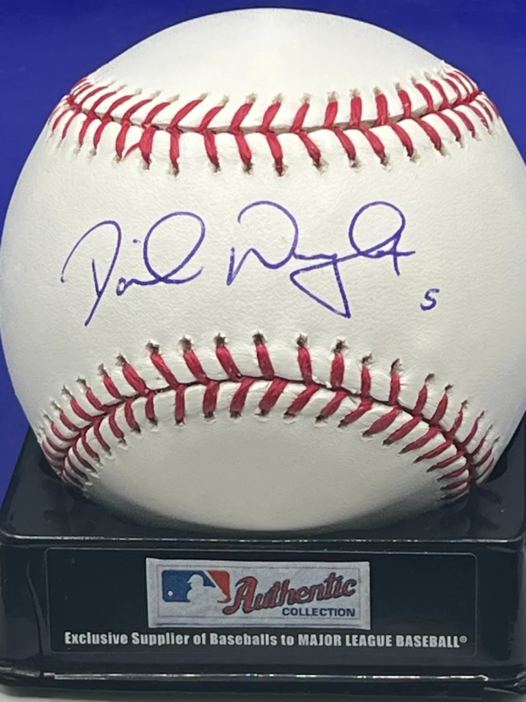 DAVID WRIGHT NEW YORK METS SIGNED BECKETT AUTHENTICATED OML BASEBALL