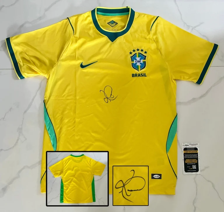 Romario Signed Jersey Brazil JSA 1 COA