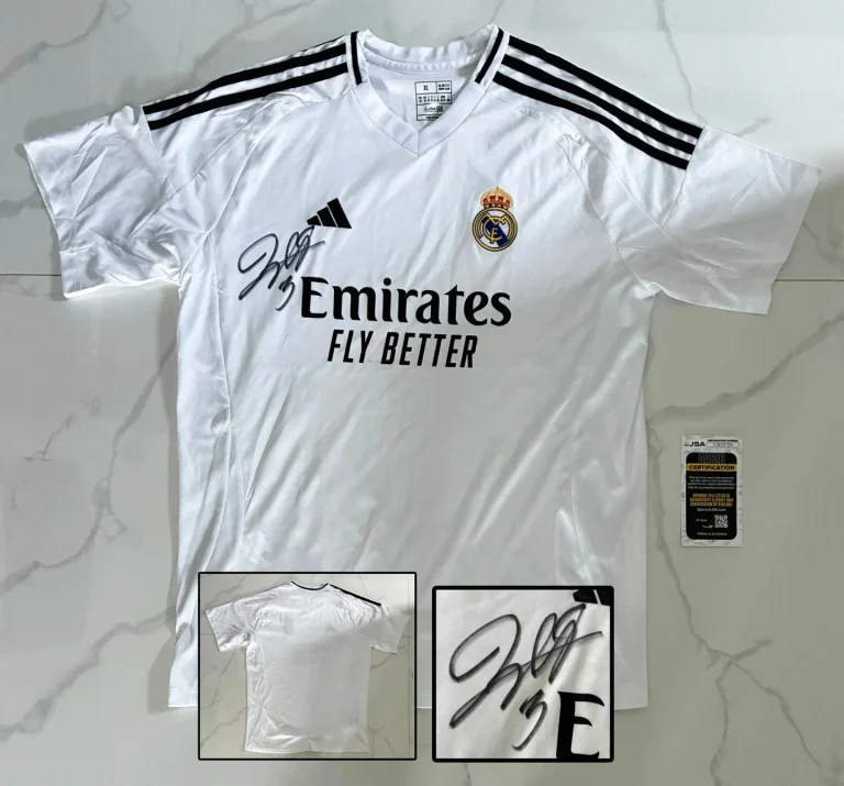Pepe Signed Jersey Real Madrid JSA COA