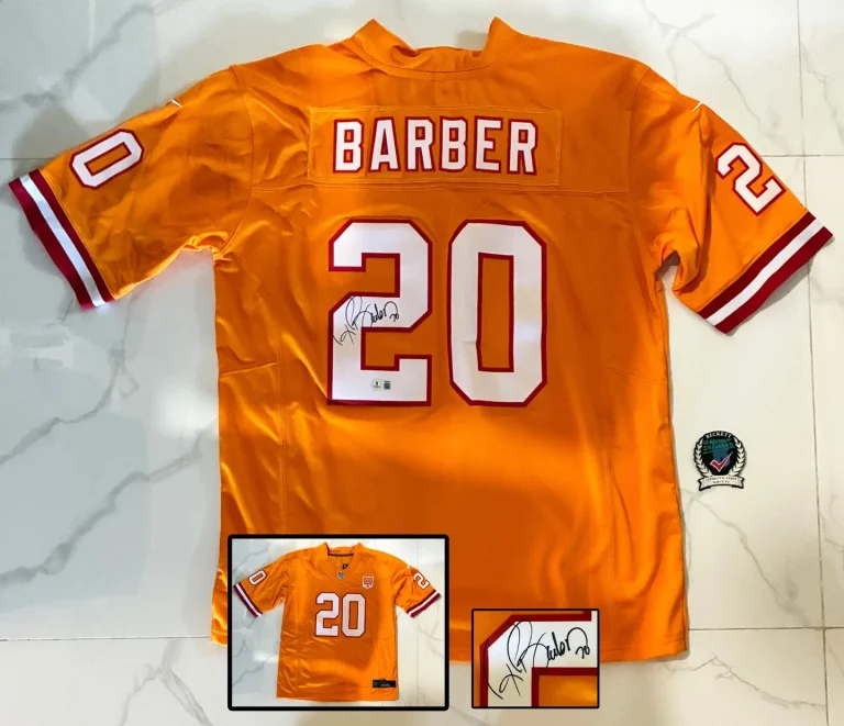 Ronde Barber Signed Jersey Tampa Bay Buccaneers Beckett BAS COA