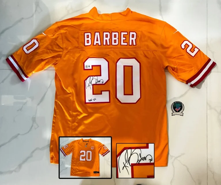 Ronde Barber Signed Jersey Tampa Bay Buccaneers Beckett BAS 3 COA