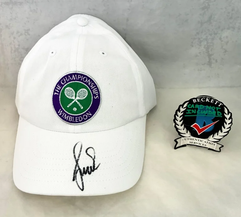Elena Rybakina Signed Hat US Open Beckett BAS 1 COA