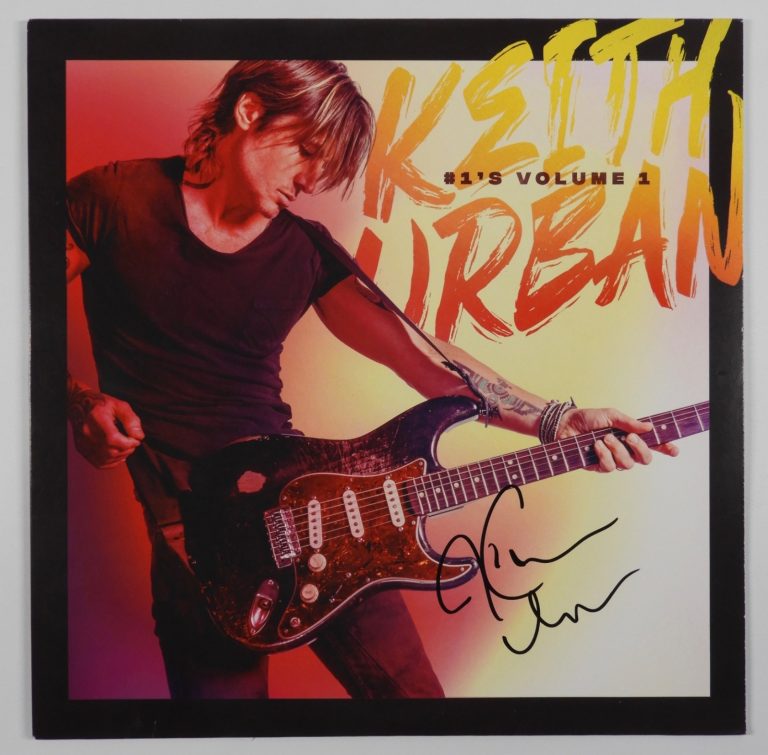 Keith Urban Signed Autograph Album JSA Record Vinyl 1#s Volume 1