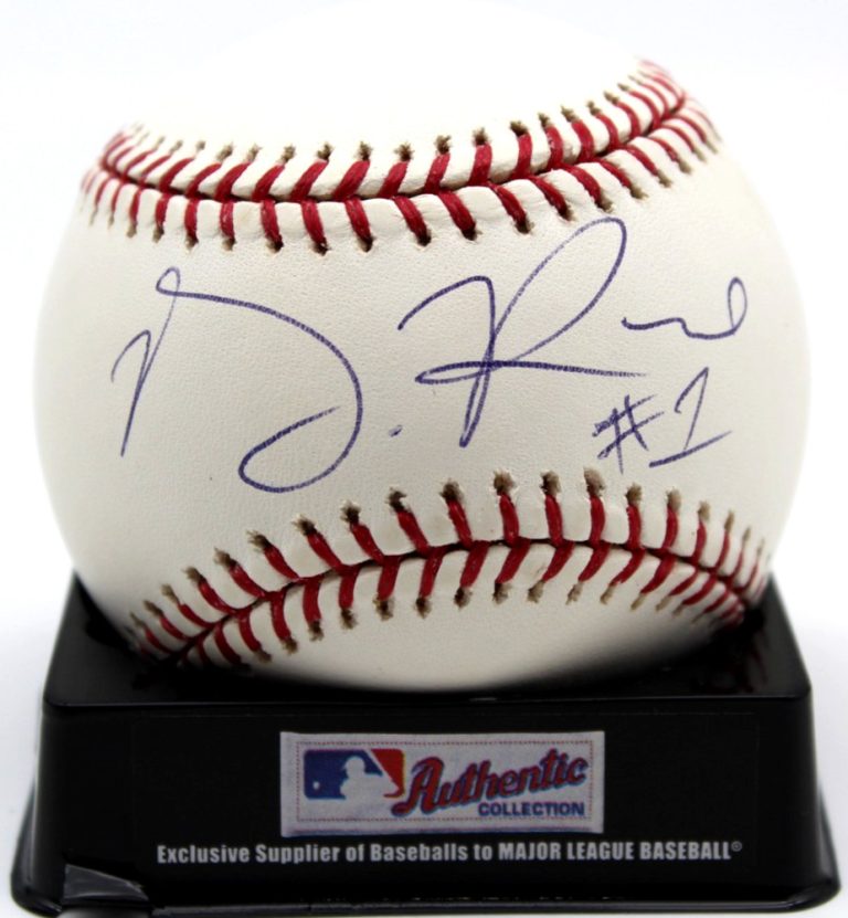 Derrick Rose Signed Major League Baseball Chicago Bulls Knicks w/JSA COA CR86444