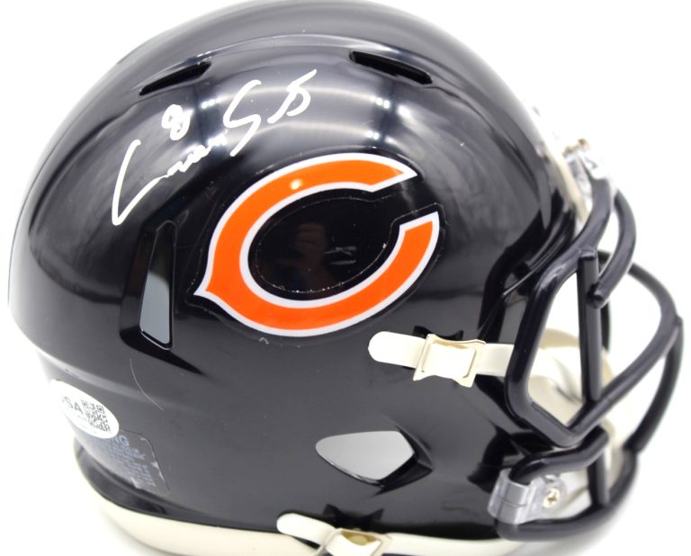 Cairo Santos Chicago Bears Signed Mini Football Helmet w/JSA COA CR86559