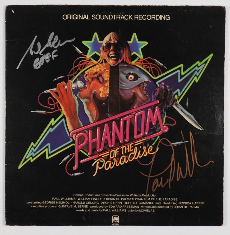 Paul Williams + JSA Signed Autograph Album Record Vinyl Phantom Of The Paradise