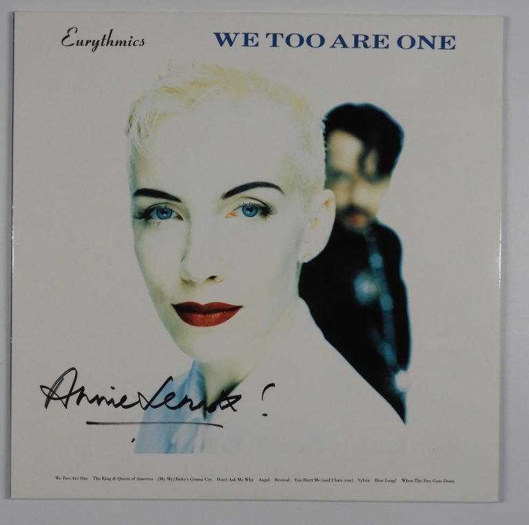 Annie Lennox JSA Signed Autograph Album Record Vinyl Eurythmics