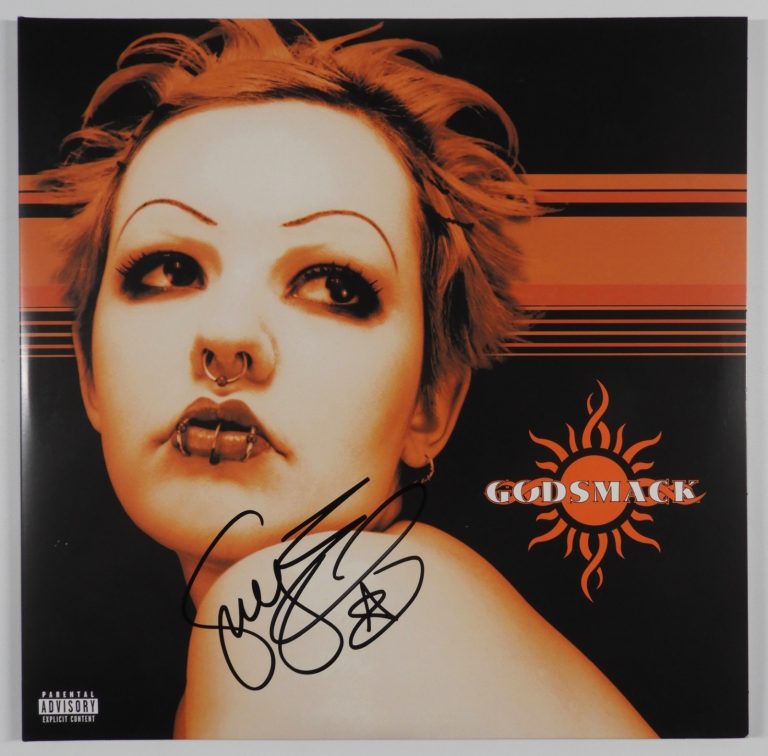 Godsmack JSA Fully Signed Autograph Album Record Vinyl Sully Erna